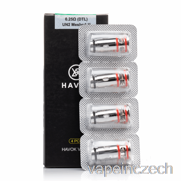 Uwell Havok Náhradní Cívky 0,25ohm Un2 Meshed-h Coils Vape Bez Nikotinu